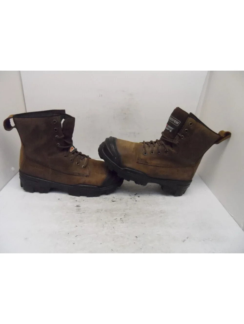 Royer Men's 6'' Ventura Thinsulate Metal-Free Work Boots Brown Leather Size 11M